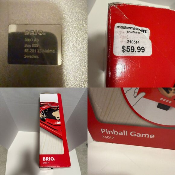 Like New - BRIO World Pinball Game - Picture 2 of 16